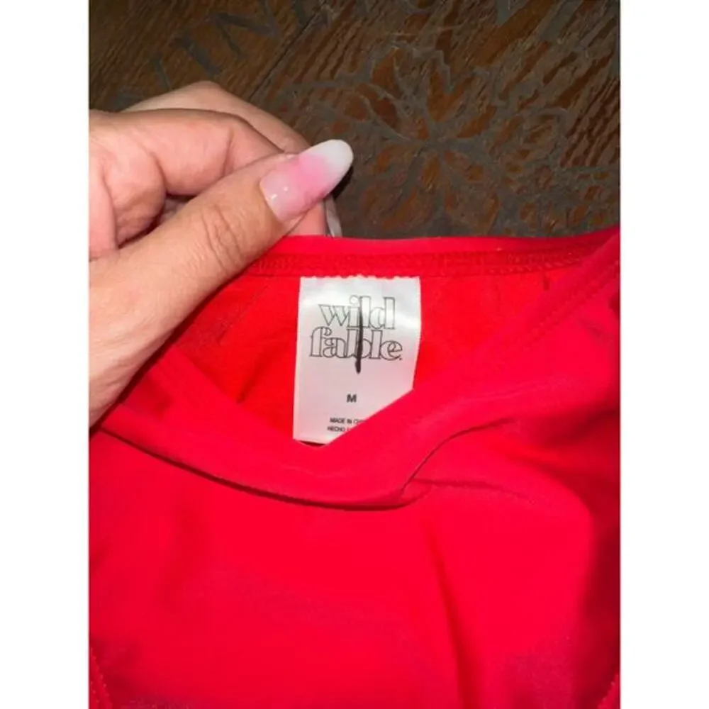 Seafolly Collective‎ Halter Bandeau Bikini Top Chilli Red XL 12